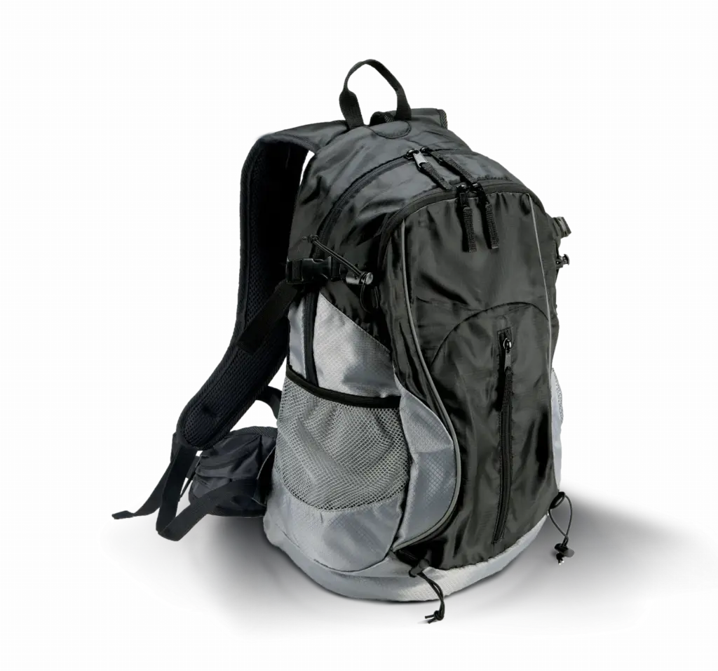 PS_KI0110_BLACK-SLATEGREY - Hidalgo Multifunctionele rugzak, black / slate grey — productfoto 3