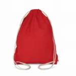 PS_KI0125_RED - Hidalgo Katoenen rugzak met koordjes — productfoto 7
