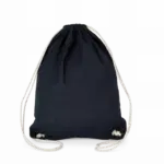 PS_KI0125_NAVY - Hidalgo Katoenen rugzak met koordjes, navy — productfoto 6