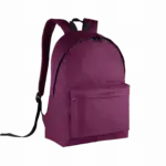 PS_KI0130_BURGUNDY-BLACK - Hidalgo Klassieke rugzak, burgundy / black — productfoto 6
