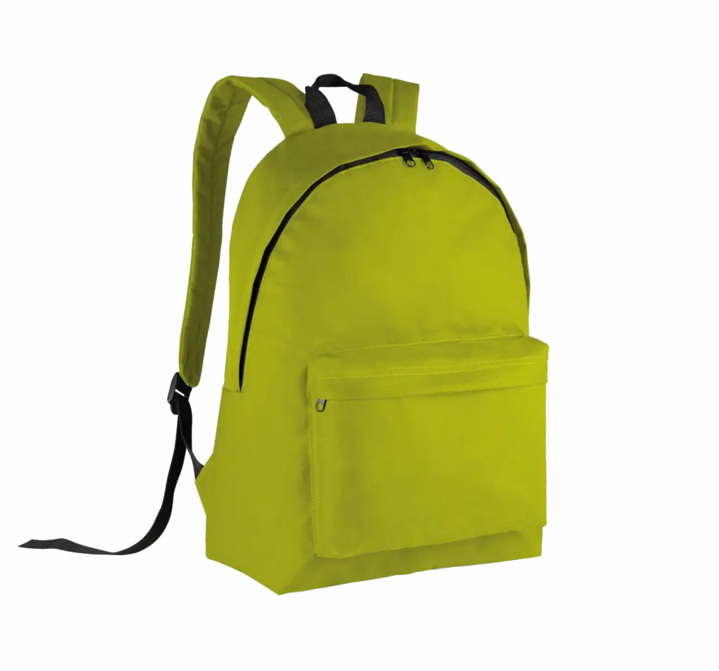 PS_KI0130_BURNTLIME-BLACK - Hidalgo Klassieke rugzak, burnt lime / black — productfoto 7