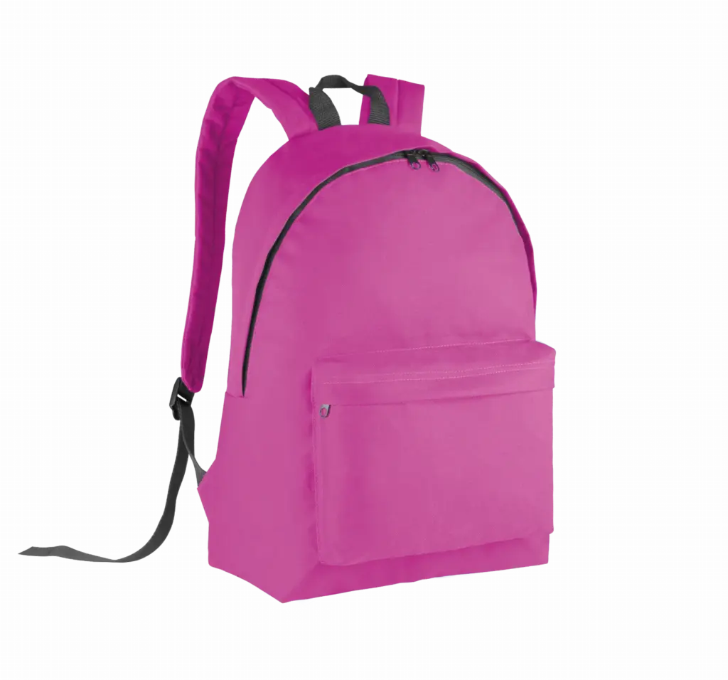 PS_KI0130_FUCHSIA-DARKGREY - Hidalgo Klassieke rugzak, fuchsia / dark grey — productfoto 10