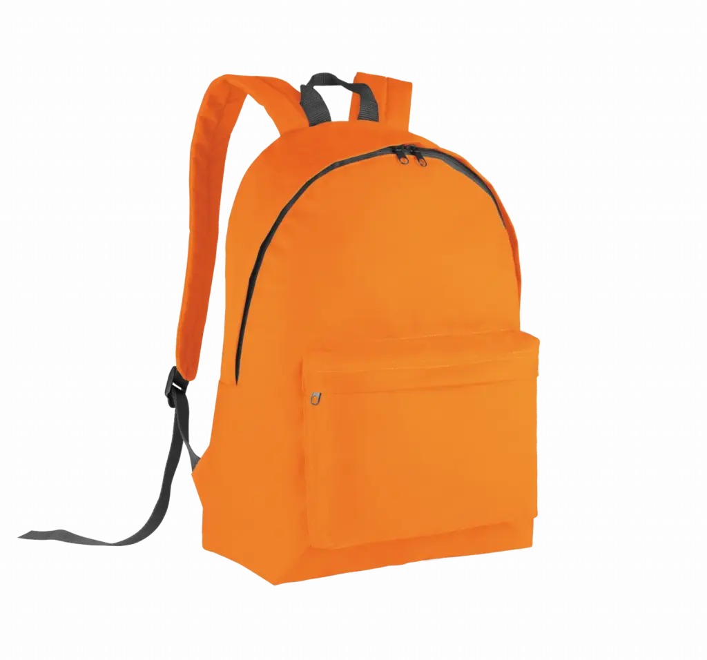 PS_KI0130_ORANGE-DARKGREY - Hidalgo Klassieke rugzak, orange / dark grey — productfoto 13