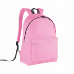 PS_KI0130_PINK-DARKGREY - Hidalgo Klassieke rugzak, pink / dark grey — productfoto 14