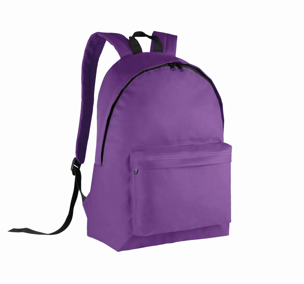 PS_KI0130_PURPLE-BLACK - Hidalgo Klassieke rugzak, purple / black — productfoto 15