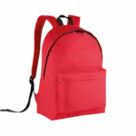 PS_KI0130_RED-BLACK - Hidalgo Klassieke rugzak, red / black — productfoto 16