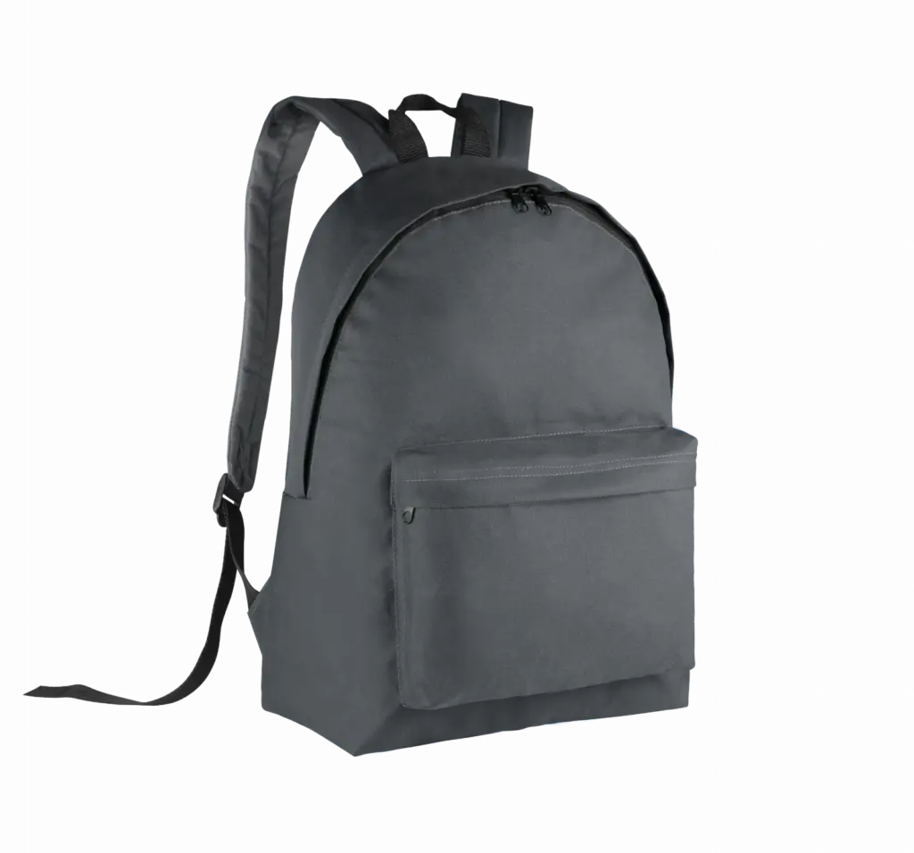 PS_KI0131_DARKGREY-BLACK - Hidalgo Klassieke Rugzak - Junior Versie, dark grey / black — productfoto 5