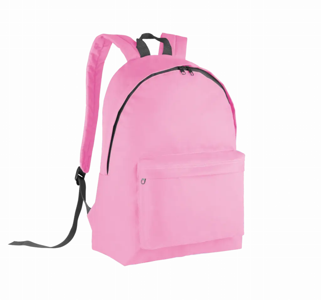PS_KI0131_PINK-DARKGREY - Hidalgo Klassieke Rugzak - Junior Versie, pink / dark grey — productfoto 10