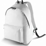 PS_KI0131-FS_WHITE-DARKGREY - Hidalgo Klassieke Rugzak - Junior Versie, white / dark grey — productfoto 15