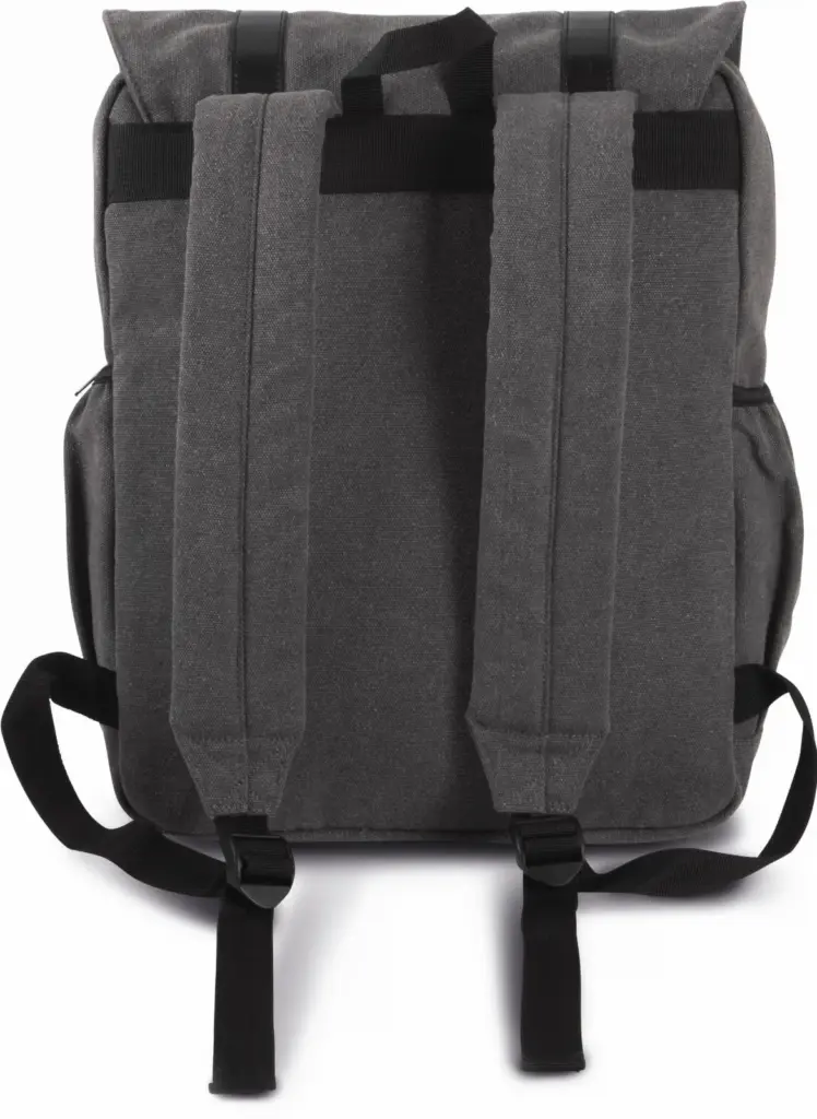 KI0143-2_2021 - Hidalgo Rugzak van canvas met klep — productfoto 2