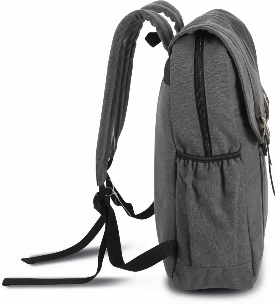 KI0143-4_2021 - Hidalgo Rugzak van canvas met klep — productfoto 3