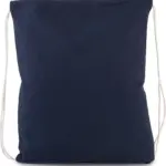 PS_KI0147_NAVY - Hidalgo Rugzakje van biokatoen met koordjes, navy — productfoto 8