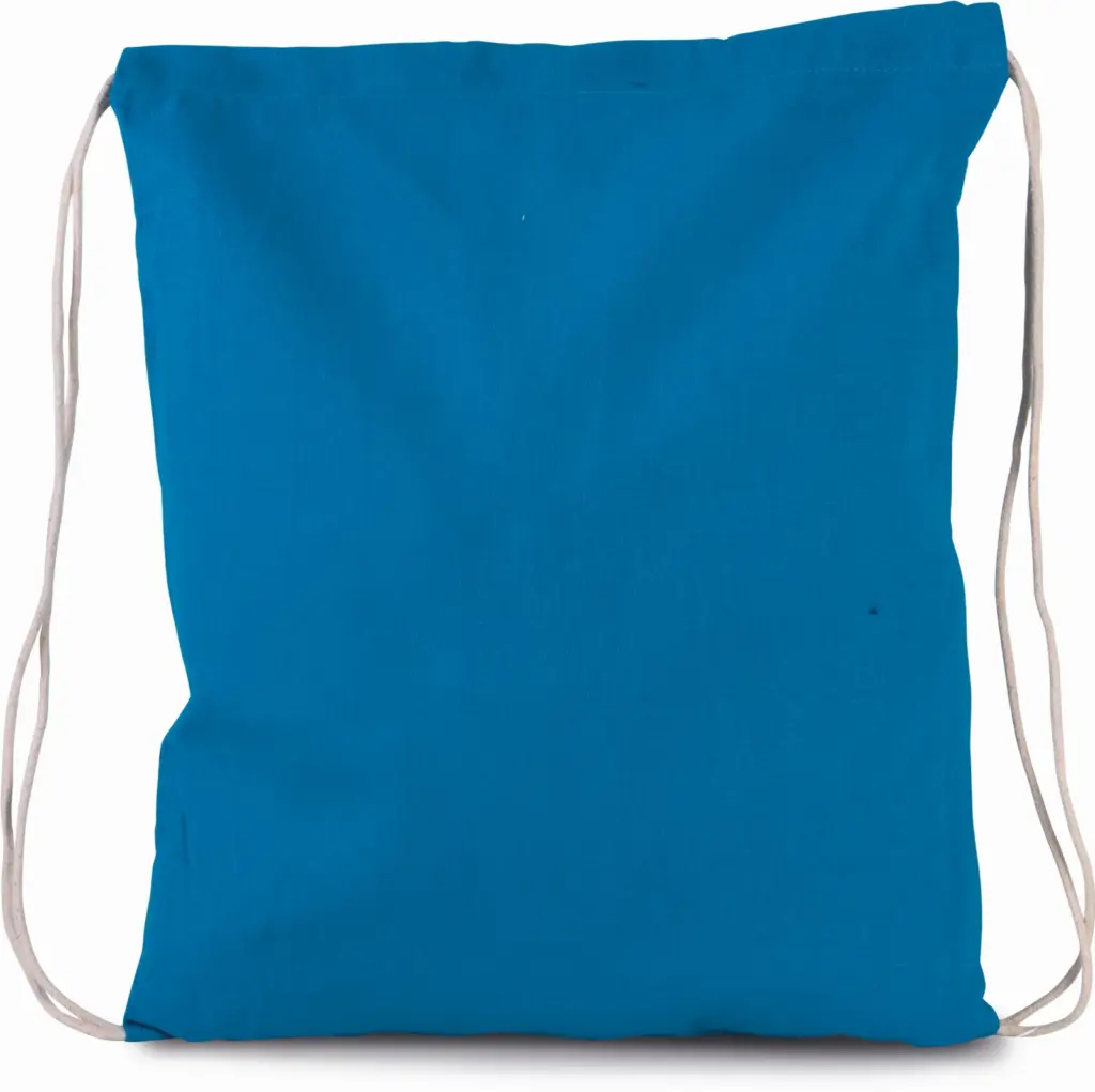 PS_KI0147_TROPICALBLUE - Hidalgo Rugzakje van biokatoen met koordjes, tropical blue — productfoto 10