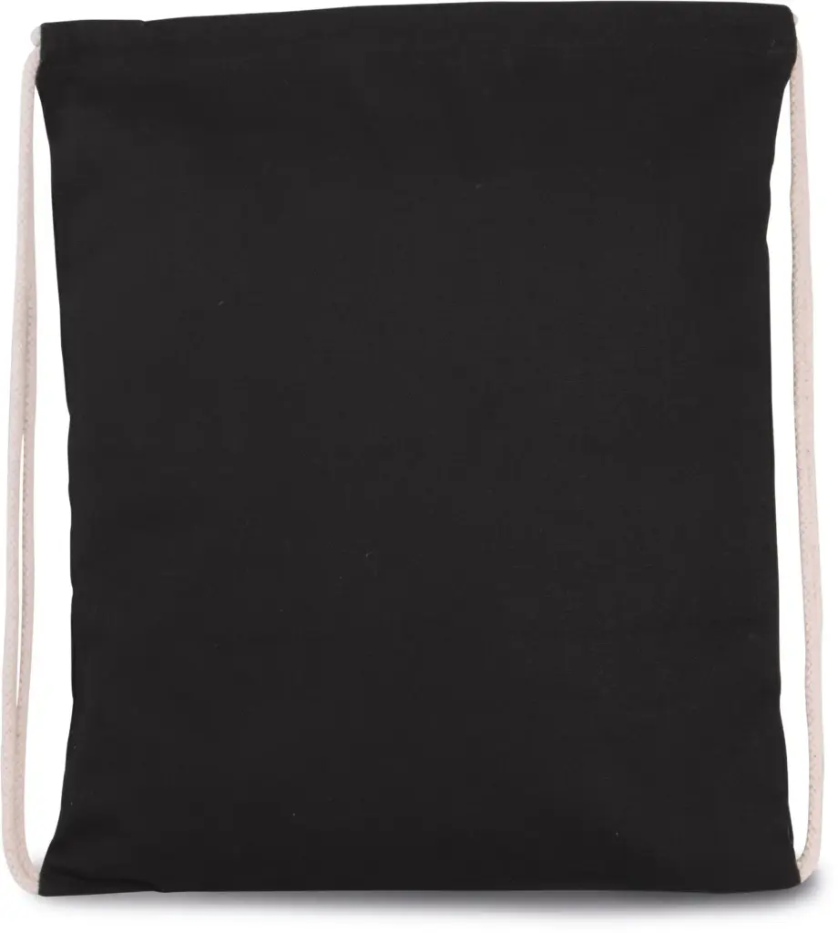PS_KI0154_BLACK - Hidalgo Rugzak met dikke koordjes, black — productfoto 3