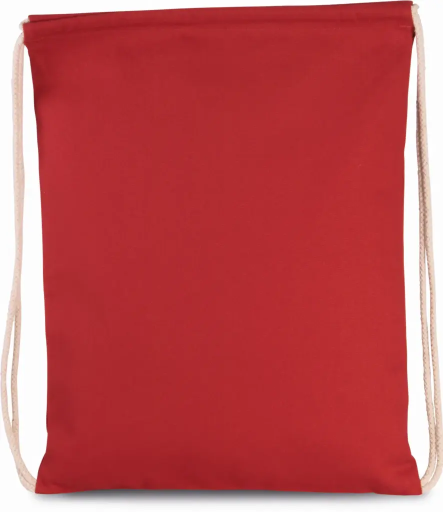 PS_KI0154_CHERRYRED - Hidalgo Rugzak met dikke koordjes, cherry red — productfoto 5