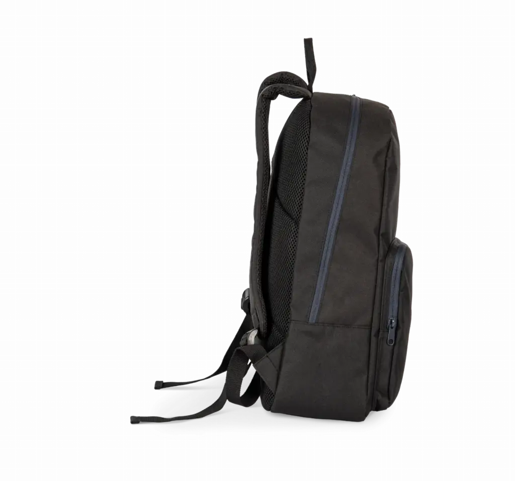 Rugzak met contrasterende ritssluiting, black / navy — productfoto 5