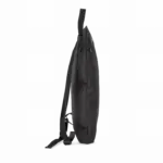 Trendy, platte en gerecycleerde rugzak, black — productfoto 5