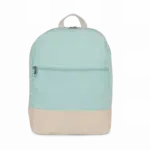 Essentiële rugzak in katoen, ice mint / natural — productfoto 5