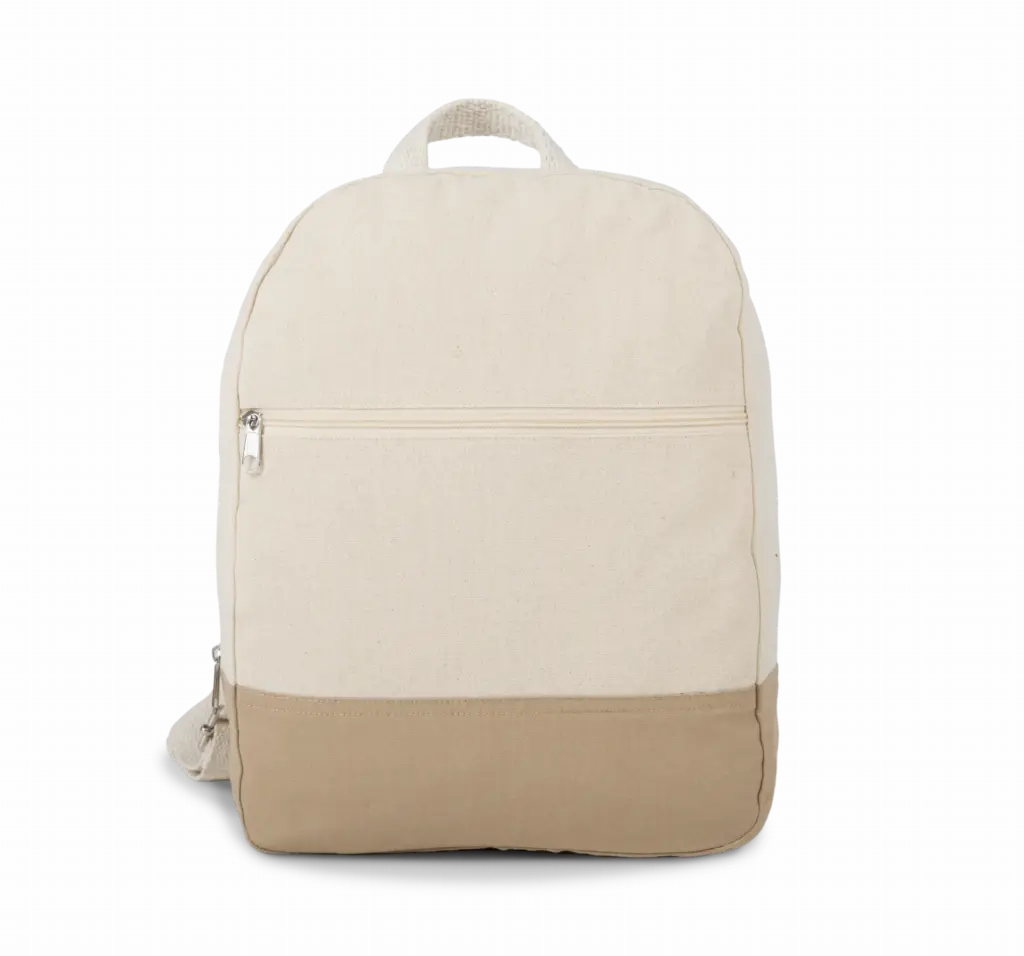 Custom Cotton Backpack KI0185 Contrast Bottom One Size — product photo 10