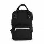 Trendy rugzak met hengsels, black — productfoto 4