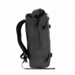 Waterdichte rugzak met drukriemen, black — productfoto 5