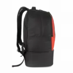 Rugzak voor teamsport met stevige bodem, black / red — productfoto 3
