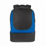 Rugzak voor teamsport met stevige bodem, black / royal blue — productfoto 5