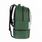 PS_KI0192-S_FORESTGREEN-LIGHTGREY - Hidalgo Rugzak voor teamsport met stevige bodem, forest green / light grey — productfoto 6