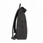 PS_KI0195-S_BLACK - Hidalgo Casual rugzak Roll-Top, black