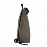 Casual rugzak Roll-Top, dark khaki — productfoto 2