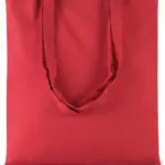 Shopper met lange hengsels, arandano red — productfoto 4