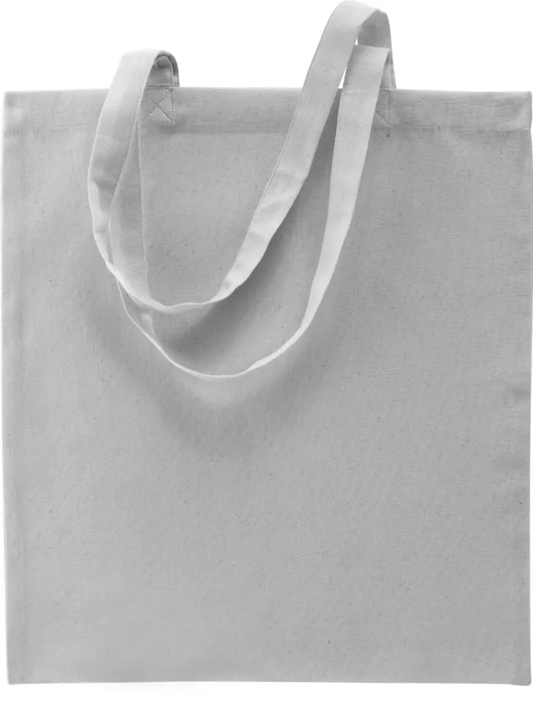 Shopper met lange hengsels, cool grey — productfoto 11
