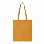 Shopper met lange hengsels, curcuma — productfoto 13