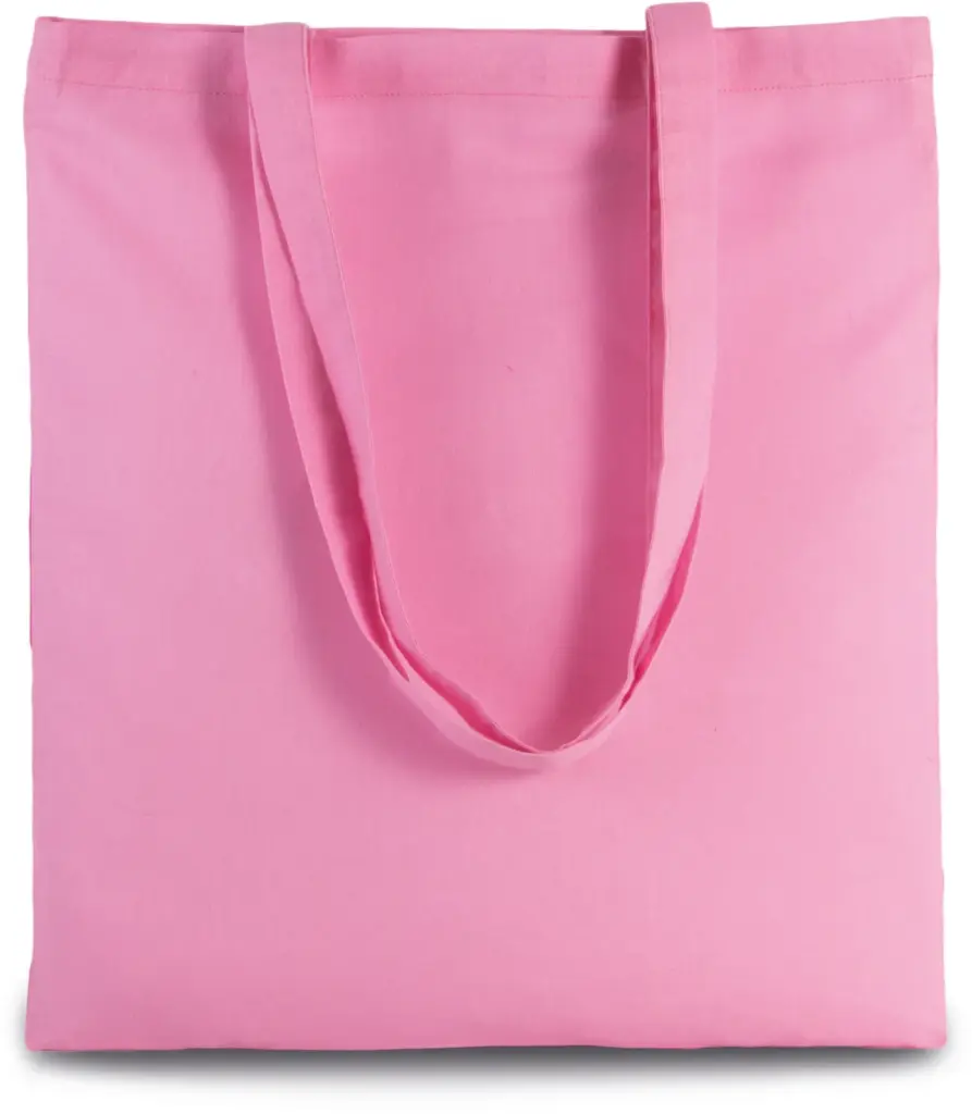 Shopper met lange hengsels, dark pink — productfoto 16