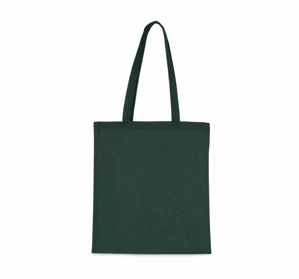 Shopper met lange hengsels, forest green — productfoto 19