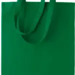 Shopper met lange hengsels, kelly green — productfoto 22