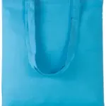 Shopper met lange hengsels, lagoon — productfoto 23