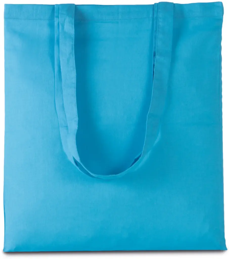 Shopper met lange hengsels, lagoon — productfoto 23