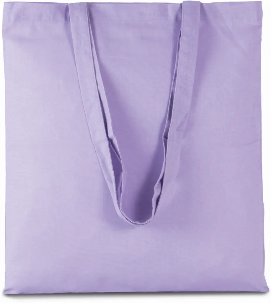 Shopper met lange hengsels, light violet — productfoto 24