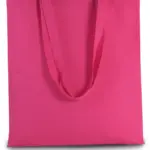Shopper met lange hengsels, magenta — productfoto 25