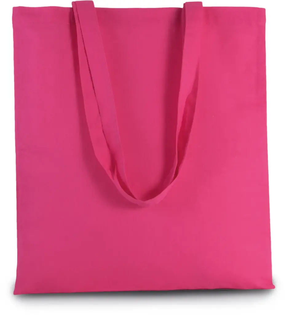 Shopper met lange hengsels, magenta — productfoto 25