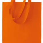 Shopper met lange hengsels, orange — productfoto 29