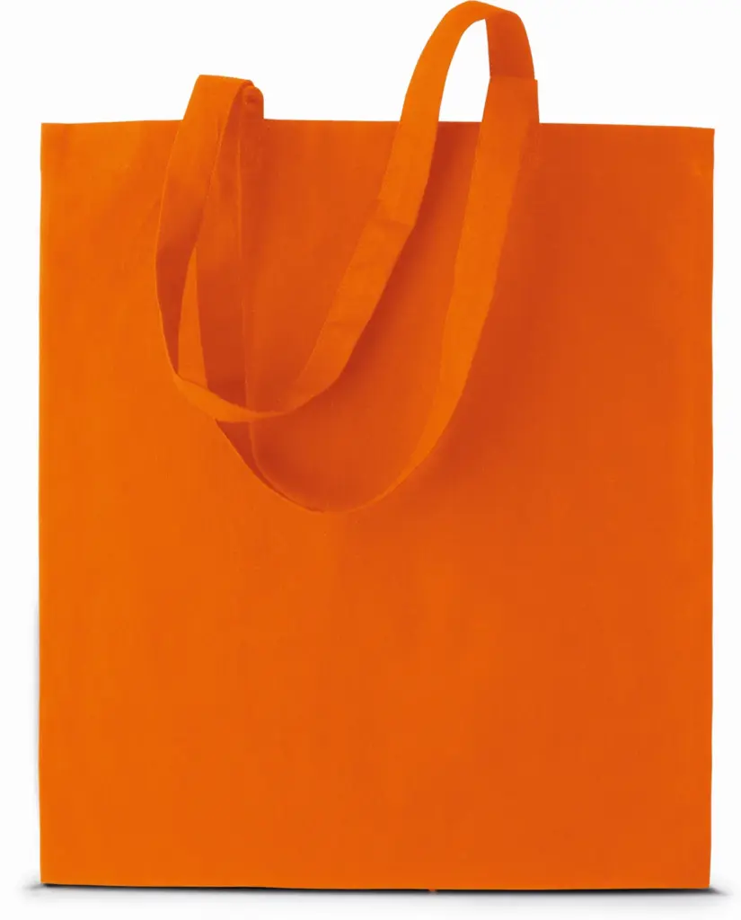 Shopper met lange hengsels, orange — productfoto 29