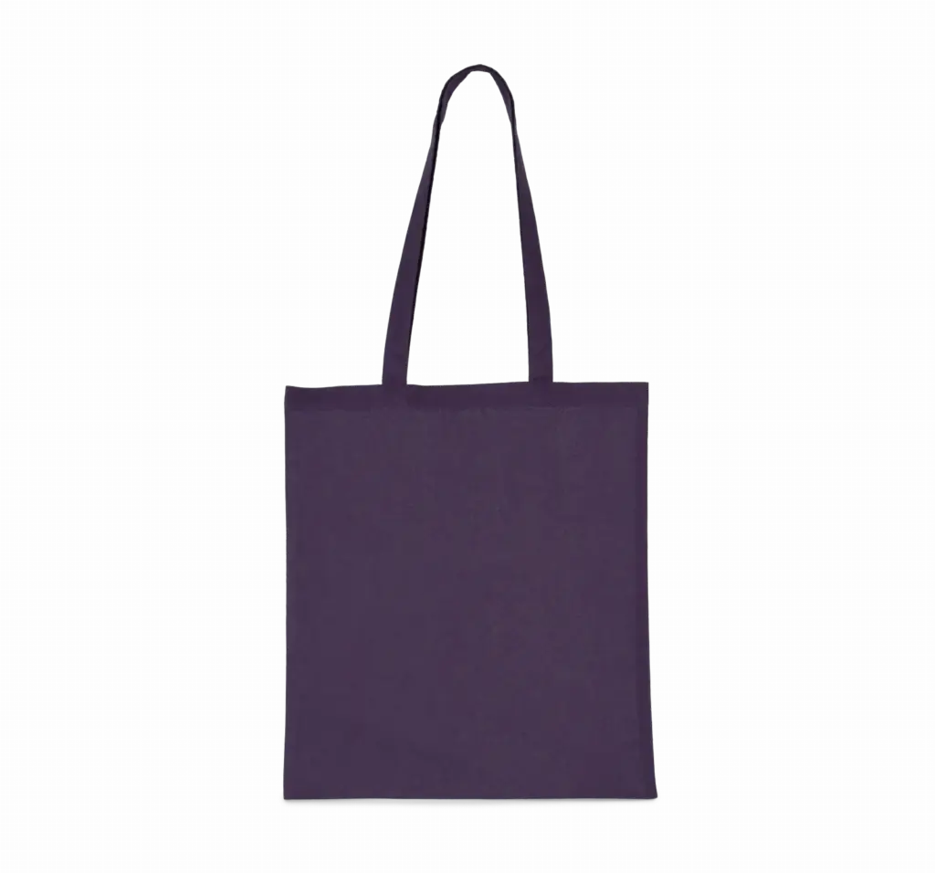 Shopper met lange hengsels, purple — productfoto 31