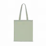 Shopper met lange hengsels, sage — productfoto 35