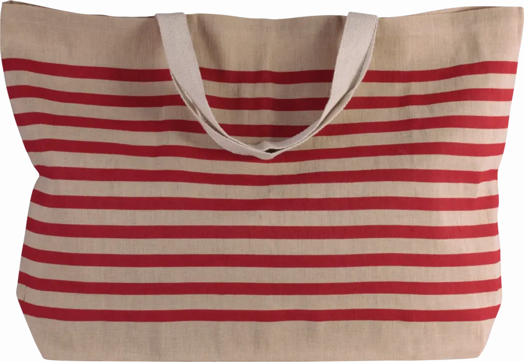 Strandtasche KI0228 bedrucken groß Jute-Baumwolle One-size — Produktfoto 8