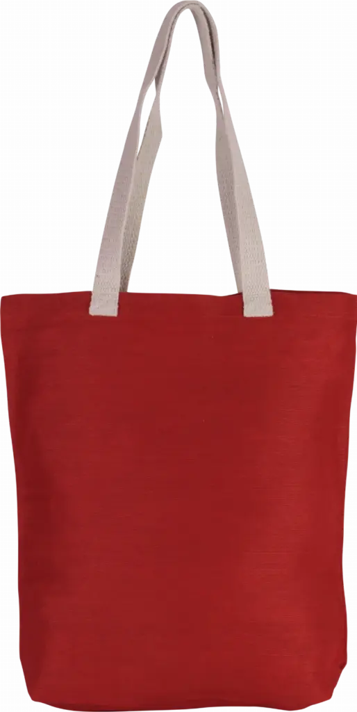 Jute Baumwoll Shopper KI0229 bedrucken lange Henkel One-size — Produktfoto 13