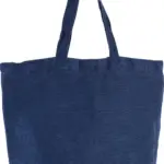 Grote tas van jute/katoen met binnenvoering — productfoto 2