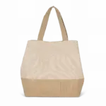PS_KI0235_LIGHTSAND-NATURAL - Katoenendraagtassen Shopper van jute- & katoencanvas, light sand / natural — productfoto 17