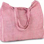 Gestreepte shopper van juco — productfoto 2